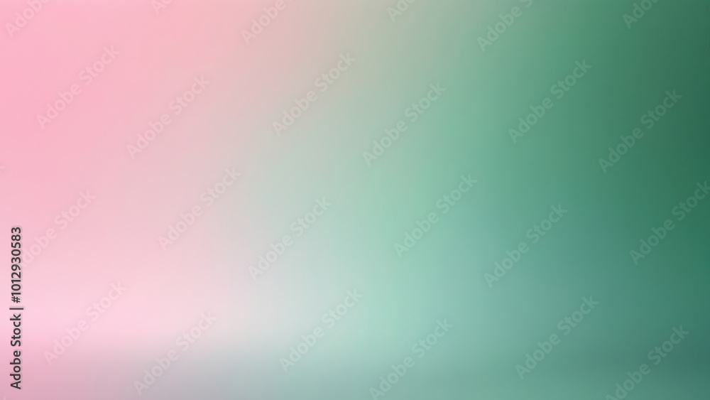 Soft Gradient Background: Blush Pink to Muted Sage Green