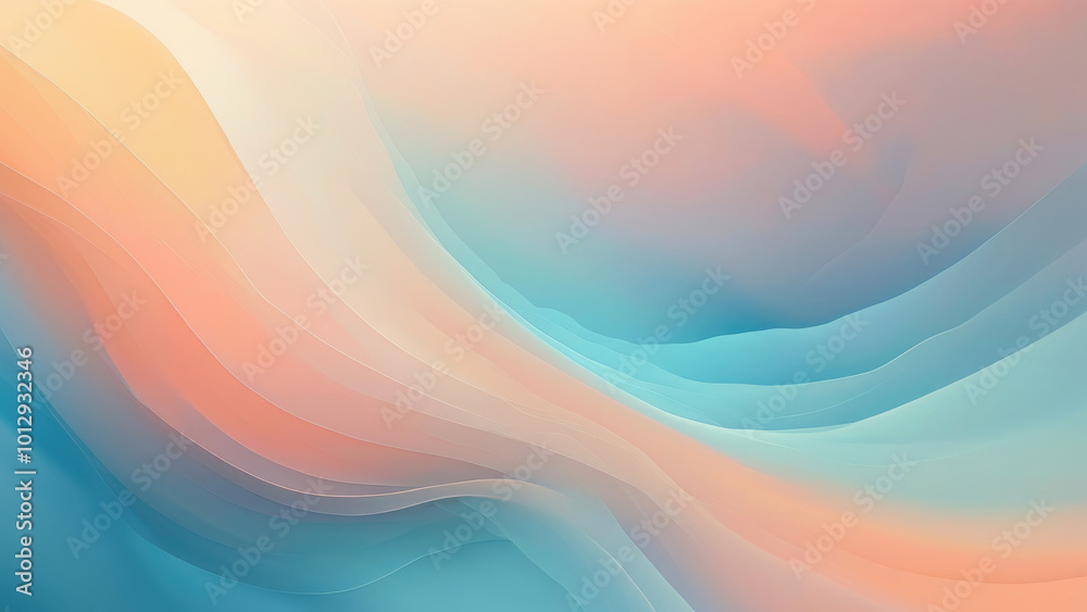 Charming Gradient Background: Soft Peach to Dusty Blue Charming Gradient Background: Soft Peach to Dusty Blue