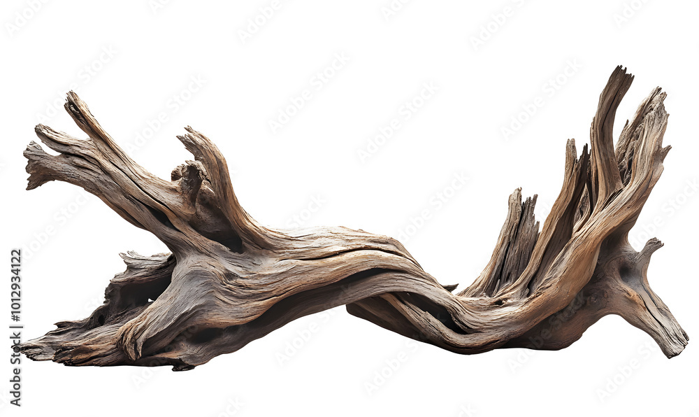 Twisted driftwood isolated on transparent background. Twisted driftwood isolated on transparent background.