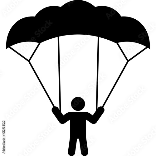 Skydiving Icon