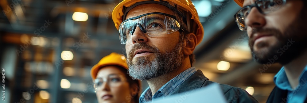 Industrial Workers in a Factory