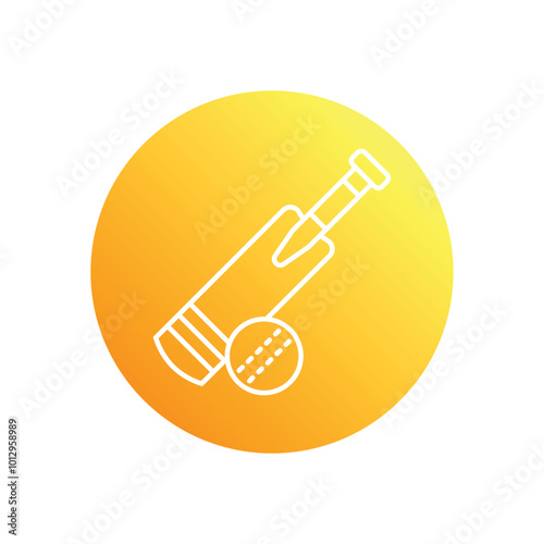 Cricket vector icon