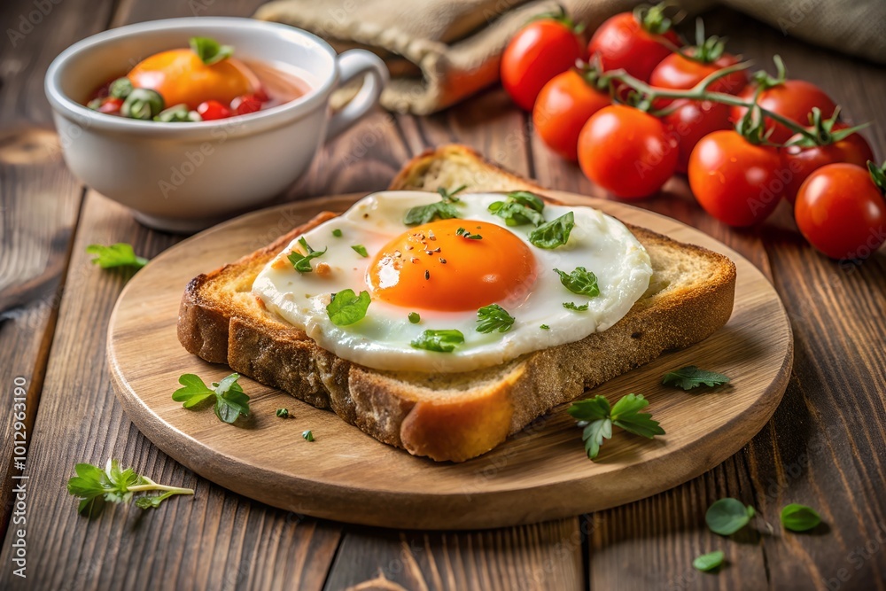 Tasty breakfast egg toast Tasty breakfast egg toast