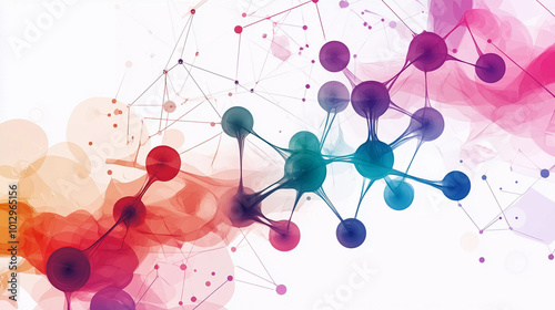 Fototapeta Naklejka Na Ścianę i Meble -  Vivid chemistry abstract texture background