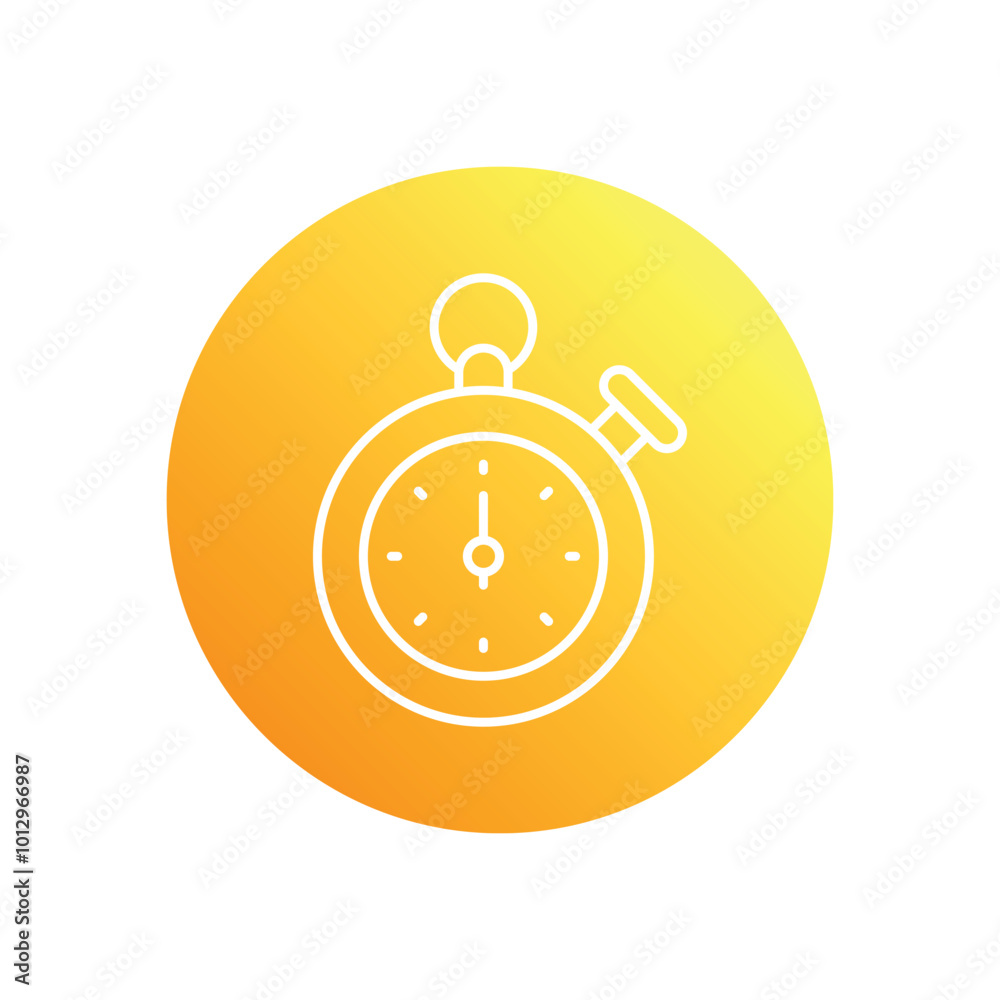 StopWatch vector icon StopWatch vector icon