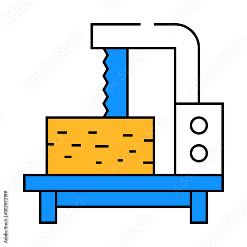 joinery courses line icon vector. joinery courses sign. isolated symbol illustration