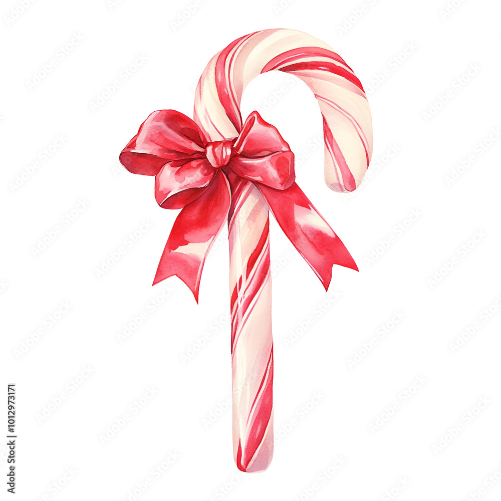 Christmas with Red Bow Clipart Vector Illustration Christmas with Red Bow Clipart Vector Illustration