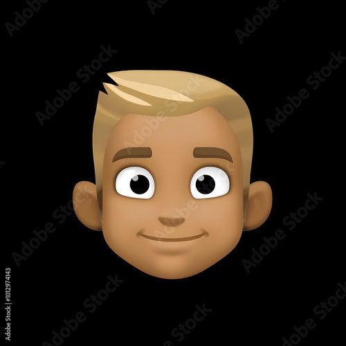 Boy with Blond Hair 