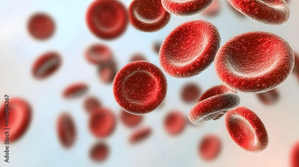 Crimson Symphony: A harmonious arrangement of red blood cells, their collective movement creating a visual symphony under the microscope. Crimson Symphony: A harmonious arrangement of red blood cells, their collective movement creating a visual symphony under the microscope.