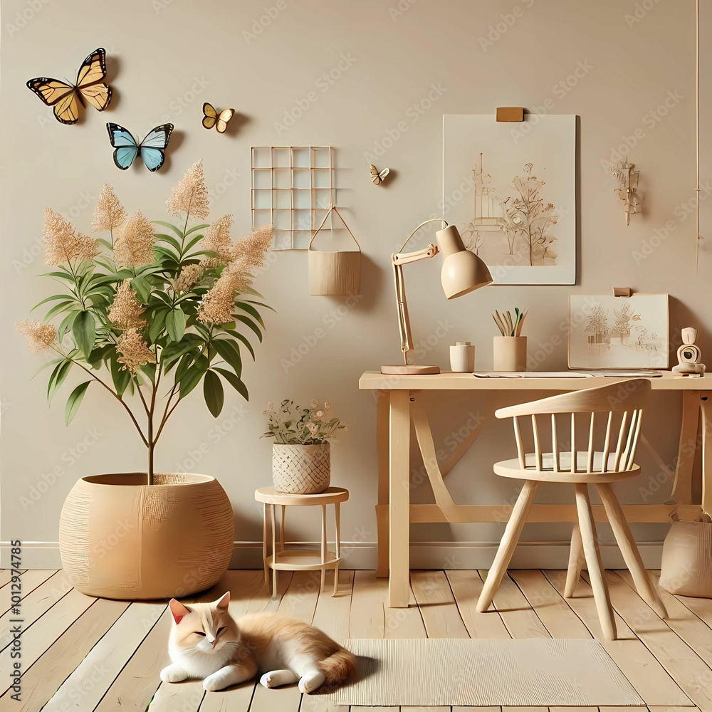 Obraz premium working desk 