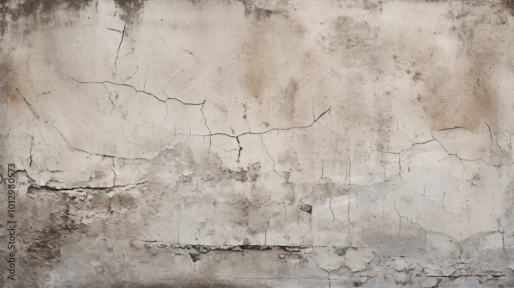 Fototapeta premium Cracked Concrete Wall Texture