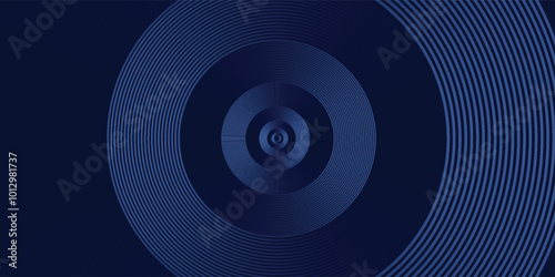 abstract dark background with glowing lines circles