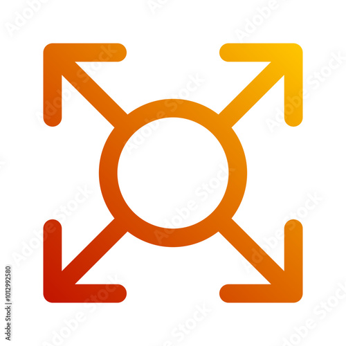 move gradient icon