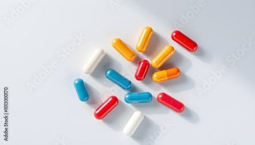 Capsule Pills, Spiral Pattern