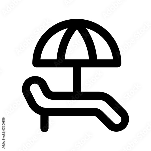 beach line icon