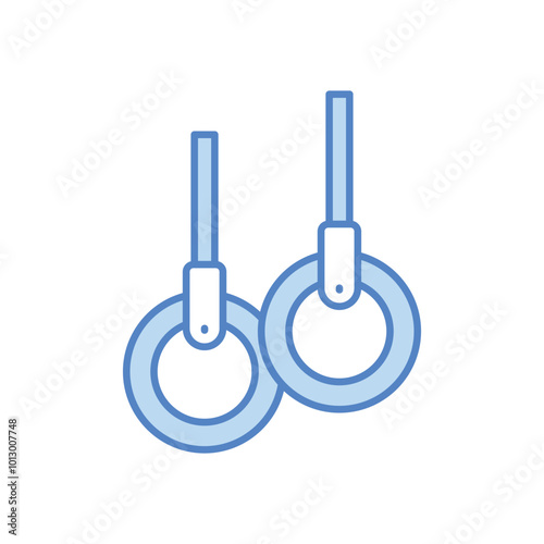 Gymnastics vector icon