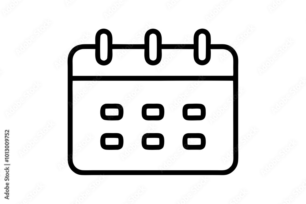 Simple Square Vector Illustration of a Minimalist Calendar Icon for Contemporary Graphic Needs
Simple Square Vector Illustration of a Minimalist Calendar Icon for Contemporary Graphic Needs