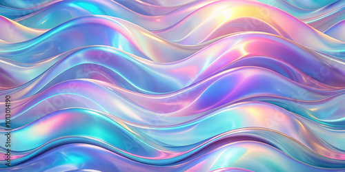 abstract background with waves