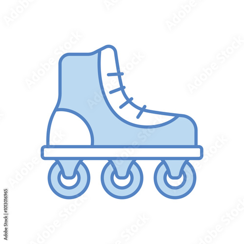 Roller Skating vector icon