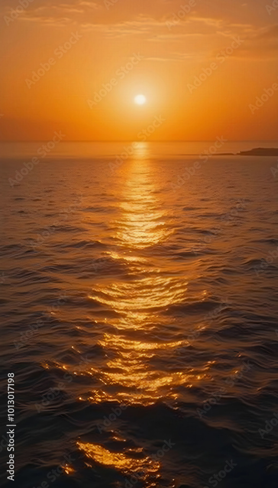A peaceful sunset over the sea with warm golden hues reflecting on the water, creating a tranquil atmosphere perfect for relaxation and beachside retreats. A peaceful sunset over the sea with warm golden hues reflecting on the water, creating a tranquil atmosphere perfect for relaxation and beachside retreats.