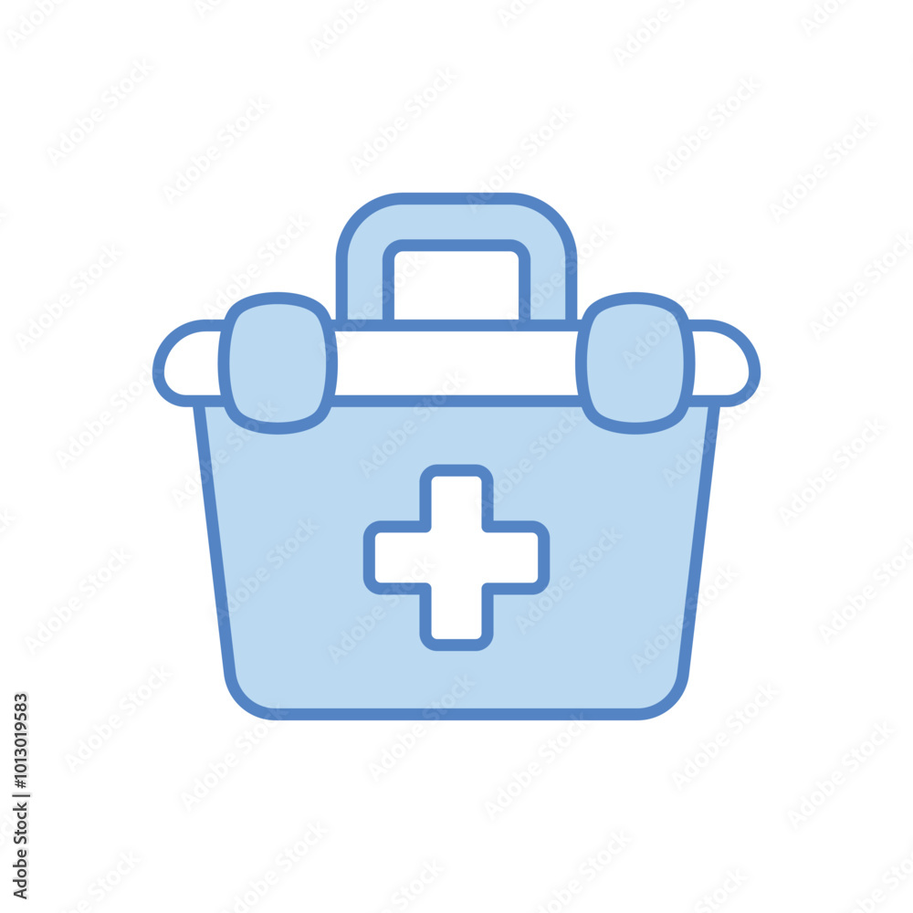 Fototapeta premium First Aid Kit vector icon