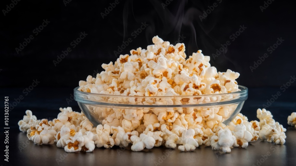 Enjoy Salty Popcorn, The Ideal Snack for Relaxing at the Cinema Enjoy Salty Popcorn, The Ideal Snack for Relaxing at the Cinema