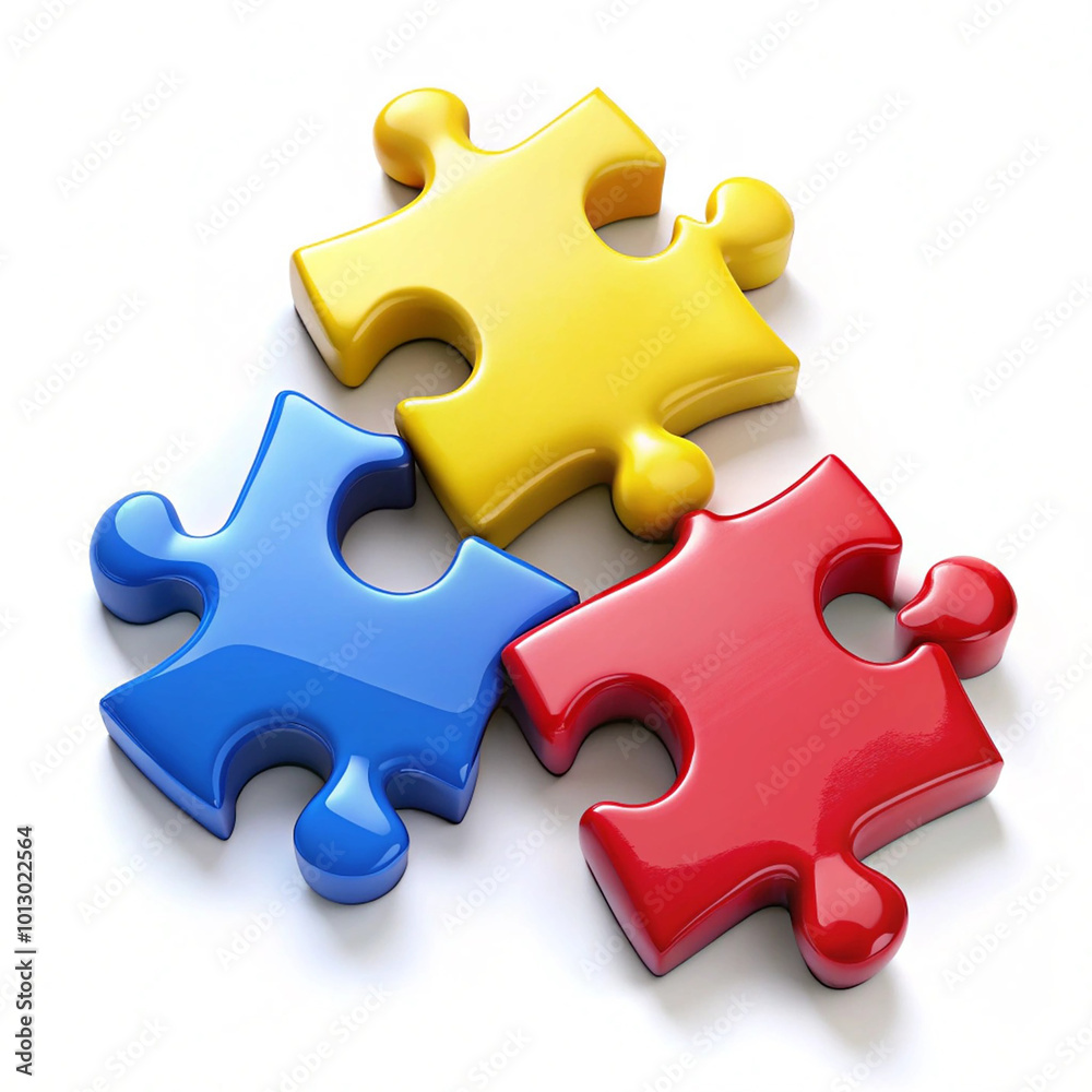 red puzzle piece red puzzle piece