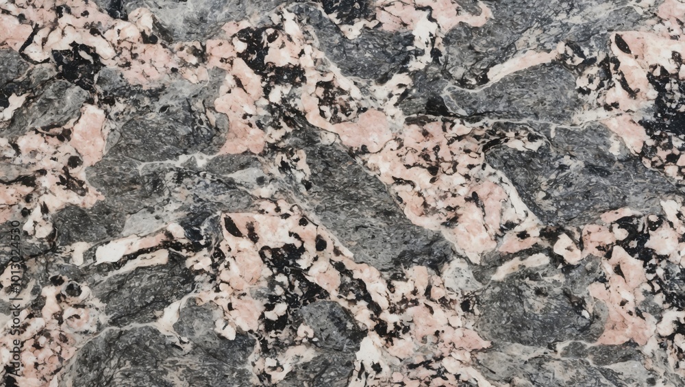 Closeup of Beautiful Granite Surface with Texture Patterns Closeup of Beautiful Granite Surface with Texture Patterns