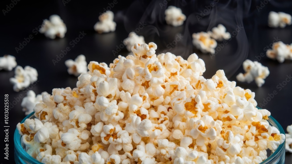 Enjoy Salty Popcorn, The Ideal Snack for Relaxing at the Cinema Enjoy Salty Popcorn, The Ideal Snack for Relaxing at the Cinema