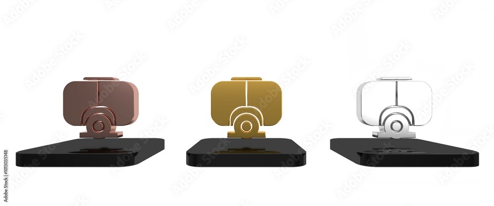 Colorful Diving mask icon isolated on white background. Extreme sport. Diving underwater equipment. Minimalism concept. 3D render illustration Colorful Diving mask icon isolated on white background. Extreme sport. Diving underwater equipment. Minimalism concept. 3D render illustration