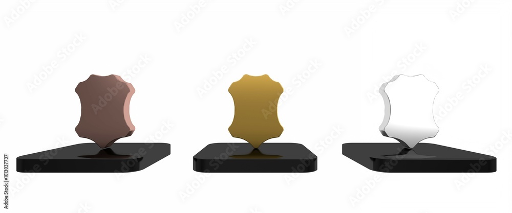 Colorful Leather icon isolated on white background. Minimalism concept. 3D render illustration Colorful Leather icon isolated on white background. Minimalism concept. 3D render illustration