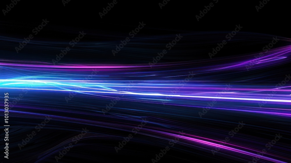 Abstract Neon Light Streaks Abstract Neon Light Streaks