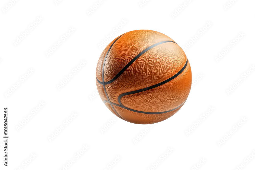 Basketball, white isolated background transparent background
