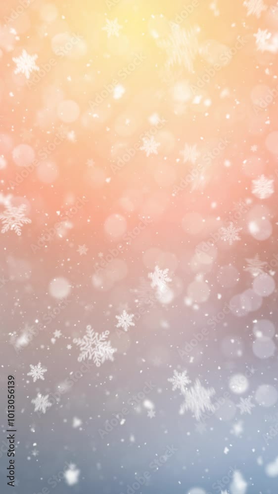 Mobile Vertical Resolution 2160×3840 Pixels, Christmas Theme Snow Fall and Snowflakes Background Animation with Seamless Loop
Suitable for Christmas, New Year, Winter Promos, Holidays Openers Mobile Vertical Resolution 2160×3840 Pixels, Christmas Theme Snow Fall and Snowflakes Background Animation with Seamless Loop
Suitable for Christmas, New Year, Winter Promos, Holidays Openers