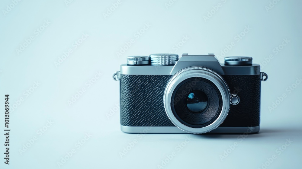 Compact Digital Camera on a Clean Background Compact Digital Camera on a Clean Background