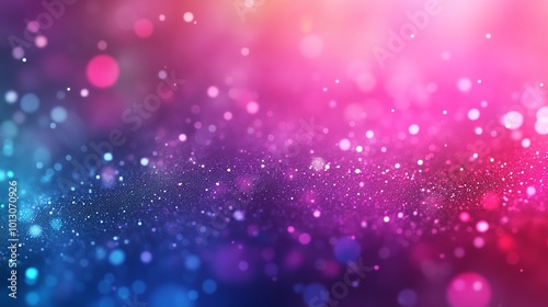 Abstract background with colorful bokeh