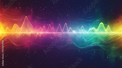 Vibrant Illustration of the Electromagnetic Spectrum