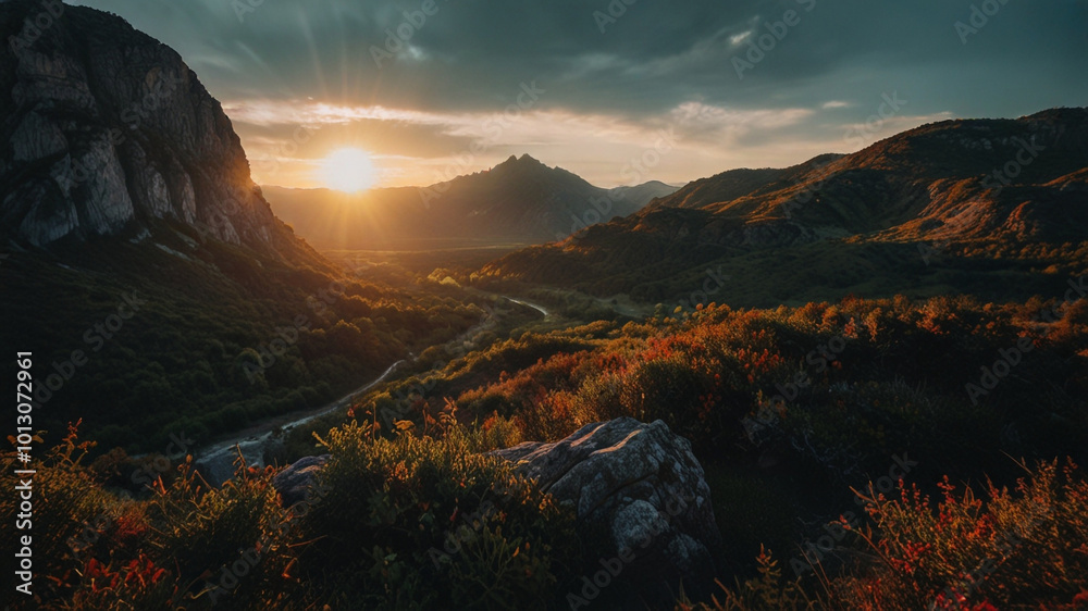 Fototapeta premium Nature landscapes during the day photography 18.