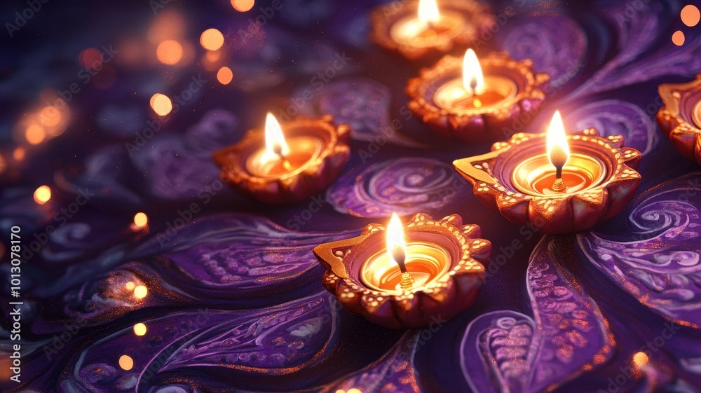 Banner design for diwali festival and podium,Diwali light decoration candle with fireworks,Stage,Product display Showcase design sparkle background,Deepavali,Dipavali,3D podium illustration. Banner design for diwali festival and podium,Diwali light decoration candle with fireworks,Stage,Product display Showcase design sparkle background,Deepavali,Dipavali,3D podium illustration.