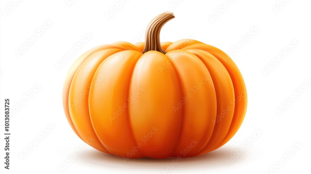 pumpkin on white background pumpkin on white background