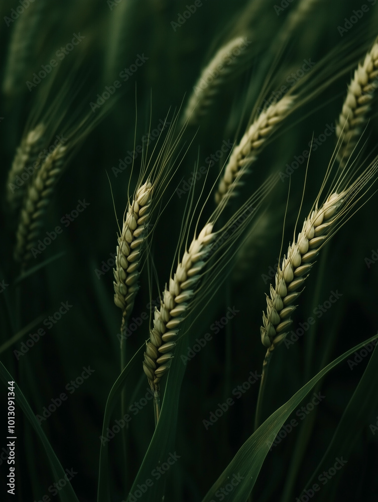 Close-up of Wheat Stalks in a Green Field
Close-up of Wheat Stalks in a Green Field