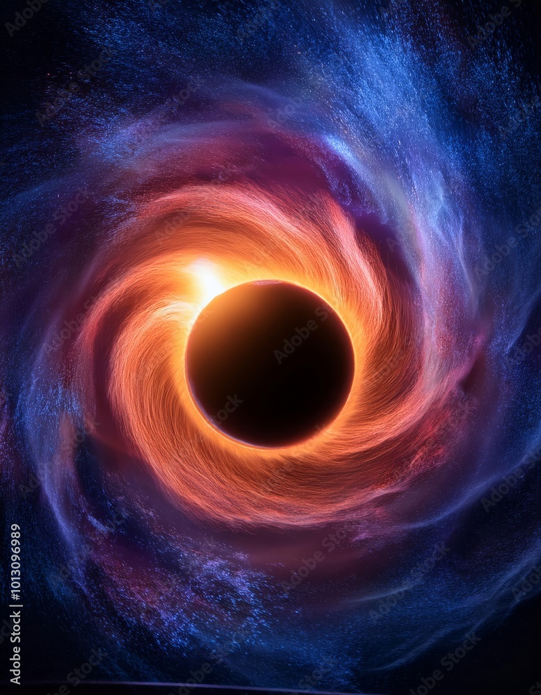 Close-Up View of a Black Hole's Accretion Disk with Swirling Gases and X-Rays Close-Up View of a Black Hole's Accretion Disk with Swirling Gases and X-Rays