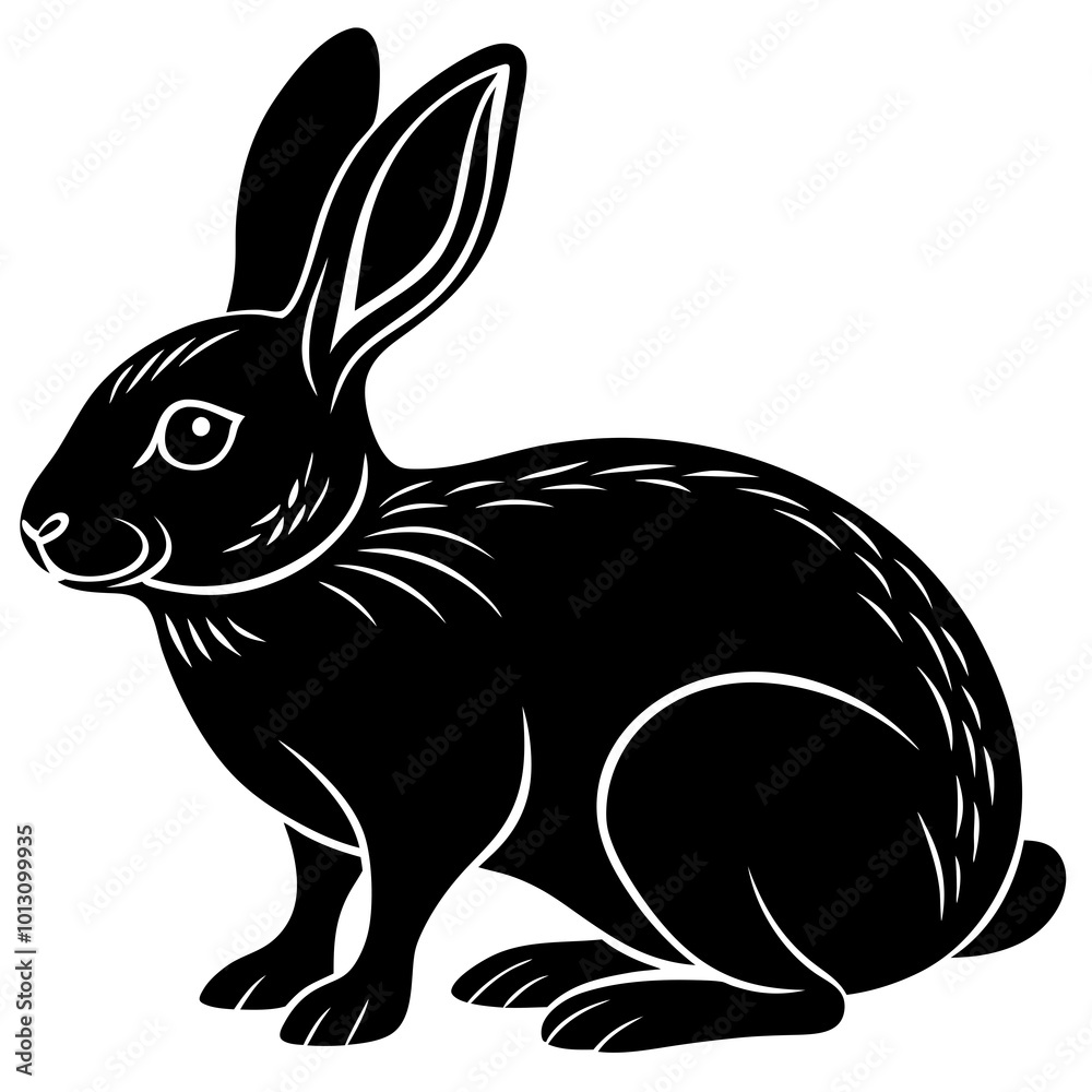 Obraz premium rabbit vector