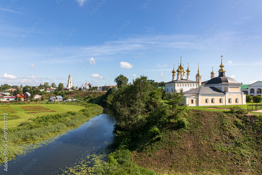 Kamenka River. Suzdal Kamenka River. Suzdal
