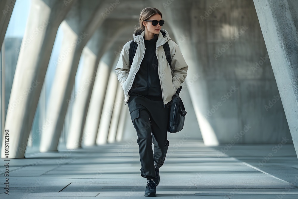 Fototapeta premium Scandinavian functional wear