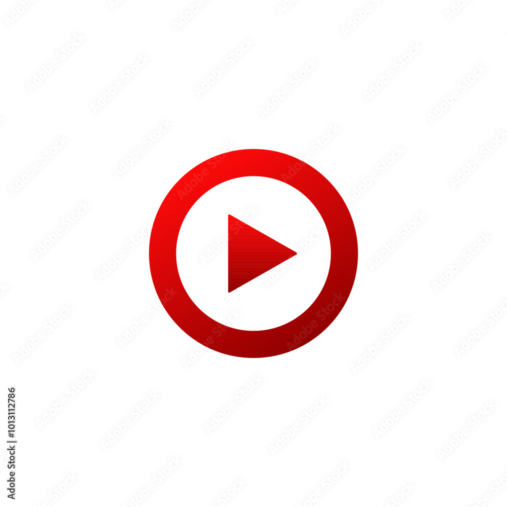 Red live broadcast logo. Video stream online icon. Red live broadcast logo. Video stream online icon.
