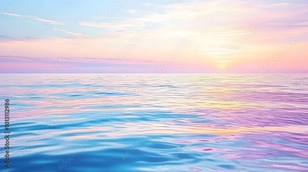 Fototapeta premium Calm Ocean Sunset