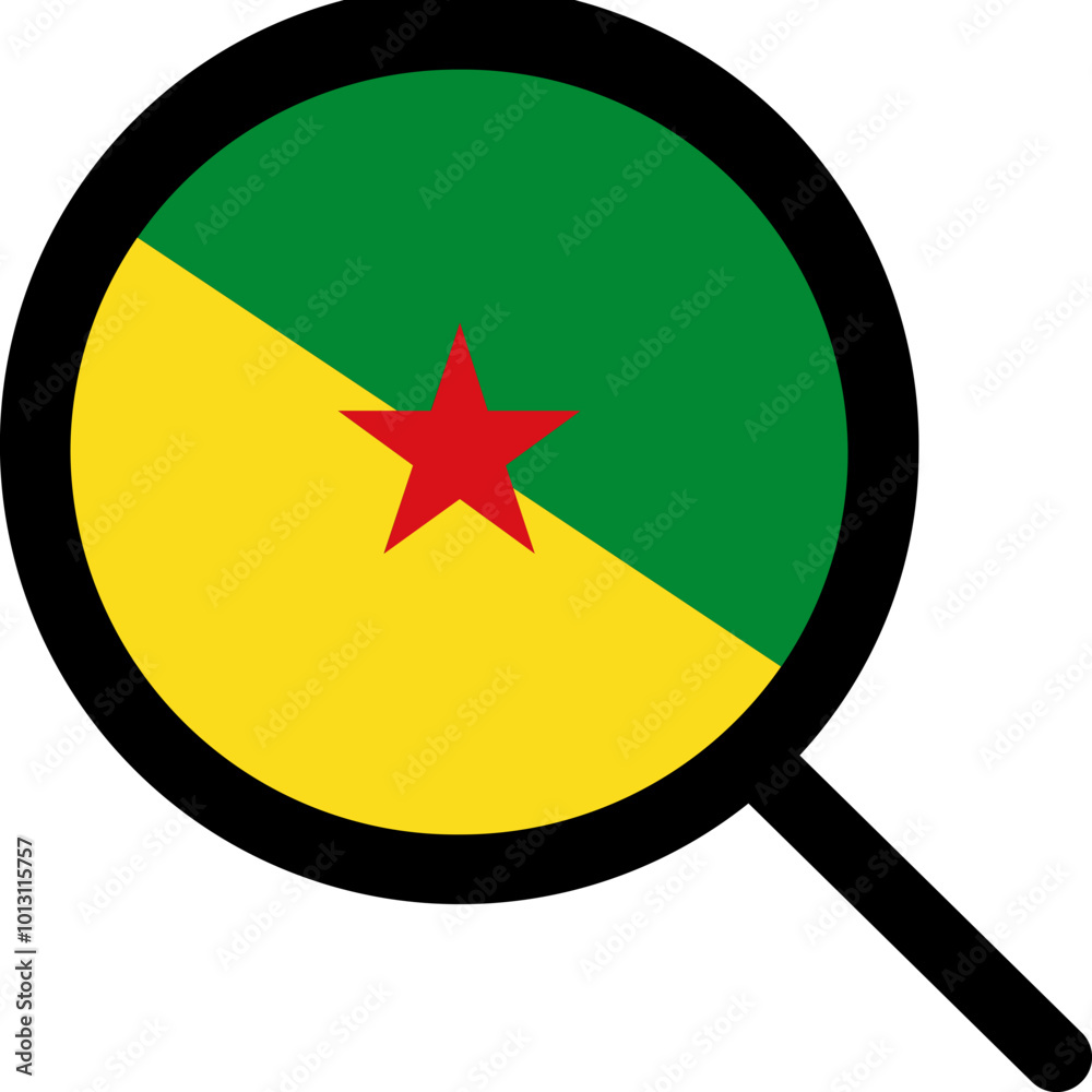 Search Shape of FRENCH GUIANA Flag