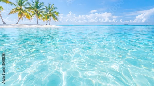 Tropical Beach Water Texture