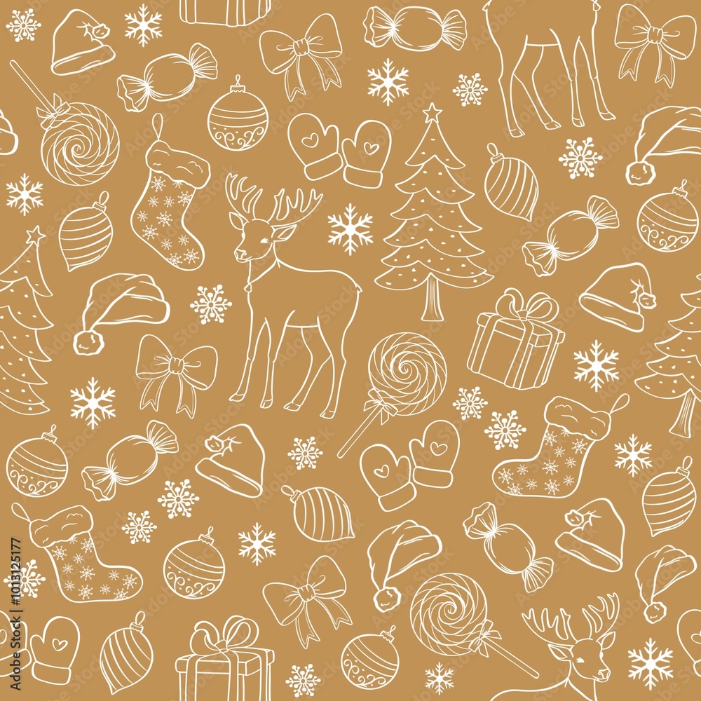 Сhristmas design/ seamless pattern for New Year Сhristmas design/ seamless pattern for New Year